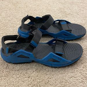 Merrell Men’s Water Sandals - Size 9, Blue/Grey